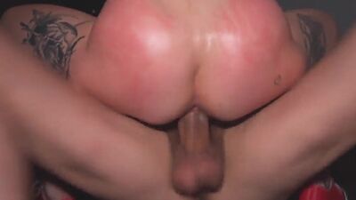 Bigbooty tattooed slut fucked in car in doggystyle by BWC