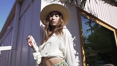 Middle Eastern model Dominique Lobito looks amazing naked for Playboy