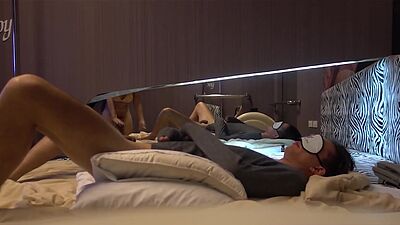 Big cock tourist fucked by sexy Asian shemale after she sucked his big cock