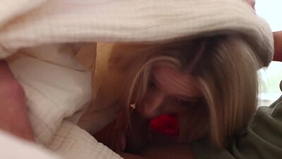 Maria Anjel and Diego Perez gets caught fucking in the kitchen