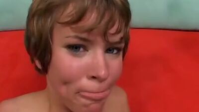 Brutal ass fucking and dp leave her butt hole gaping