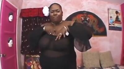 Black BBW gets Plenty of Hard Chocolate