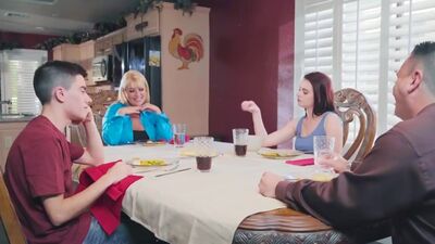 Brazzers - Teens Like It Big - Doing The Dishes scene starring Karlie Brooks and Jordi El Nino Polla