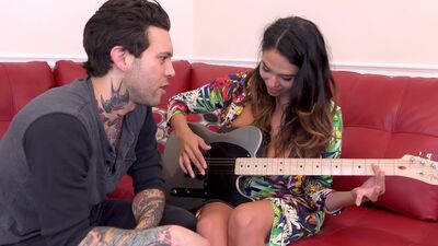 BANG Confessions: Missy Martinez fucks her guitar teacher that she's been lusting after