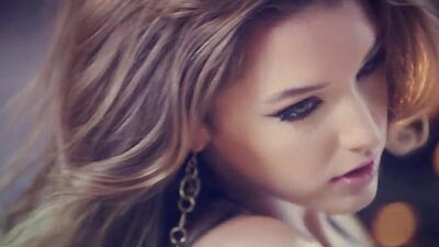 Beautiful Playboy girl Alyssa Arce teasing in solo female video