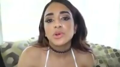 Short Teen Sees if she made for Porn and Takes Huge Cock!