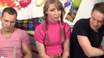 Real hardcore sex movie with passionate babe