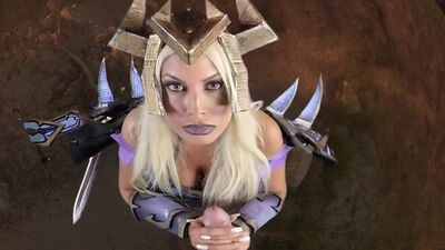 Bridgette B is your Warlock Mistress and she's Commanding you to Cum