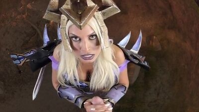 Bridgette B is your Warlock Mistress and she's Commanding you to Cum