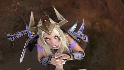 Bridgette B is your Warlock Mistress and she's Commanding you to Cum