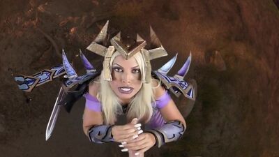 Bridgette B is your Warlock Mistress and she's Commanding you to Cum