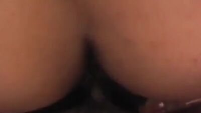 Young amateur couple partying