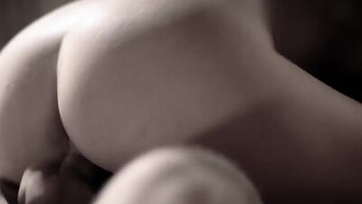 Horny teen gags herself on cock