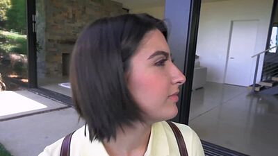 Teen Babe Angeline Red Slobbers Good Outdoor