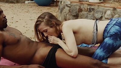 Voluptuous Karla Kush enjoys sensual fuck with black stud