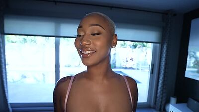 Thick Butt Daphne gets oil rubbed and then fucked hard