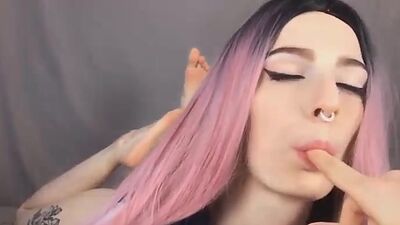Cute Blowjob from Stepsister POV Amateur Teen Reislin