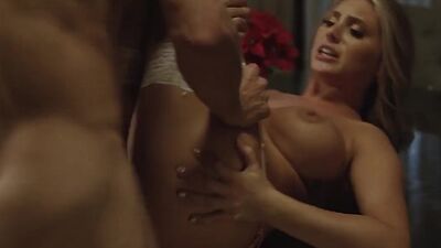 MILF in stockings fucked in pussy by big cock in missionary