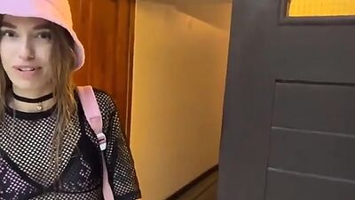 Public Sex with Neighbor Stepsister