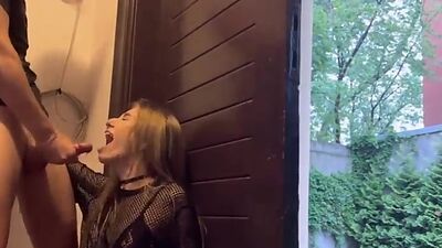 Public Sex with Neighbor Stepsister