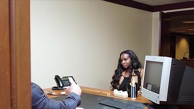Big tit ebony milf squirts while riding dick
