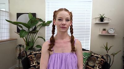 Stepbrother teaching stepsister anything she needs to know