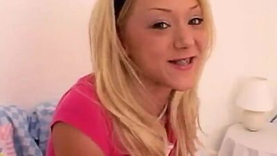 POV cock sucking teen slut