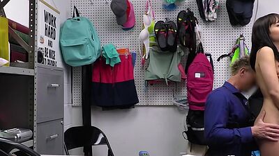 Aria thanked Clarke by giving him a wild cock ride