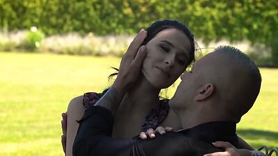Sensual anal nympho bae drilled outdoor in missionary