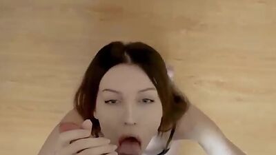 Pretty Student Gardener had to Apologize