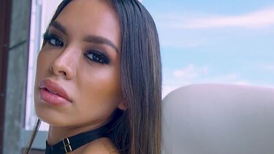 Petite perfect ass Russian teen Goddess Angelina posing in sexy lingerie