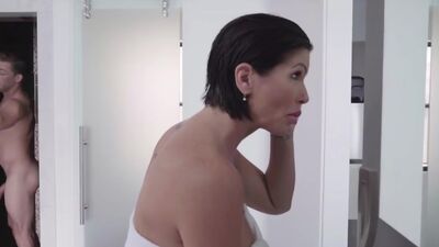 Brazzers - Mommy Got Boobs - Clueless Cum Lessons scene starring Shay Fox and Kyle Mason