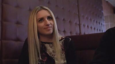 Real public sex with insatiable blondie