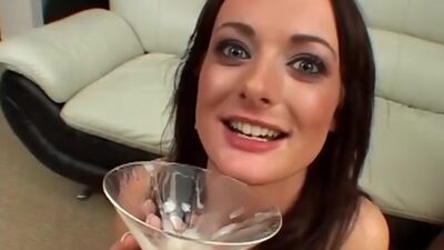 Line-up of sluts drain innumerable cocks