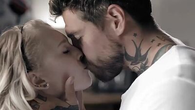 Virgin girl gets facefucked and banged rough by an older guy