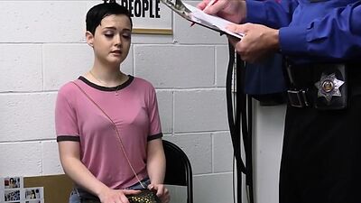 She tried to steal a vibrator got a cock instead