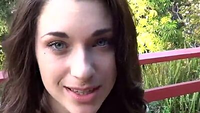 Britney Blue sucks cock in POV scene