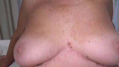 Old nympho granny fucked in doggystyle by big white cock