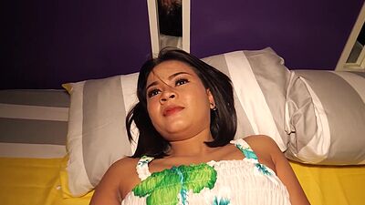 Dude fucking a hot big titted amateur Thai teens Yim shaved asian pussy