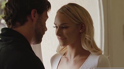 Blonde babe Emma Hix pussy licked before sensual fucking