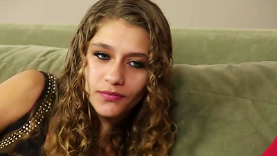 Sensual amateur girl fucks with an older man like a slut