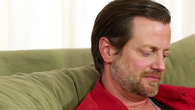 Sensual amateur girl fucks with an older man like a slut