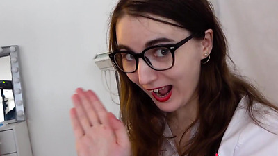 Pretty young lady swallows two big cocks with passion