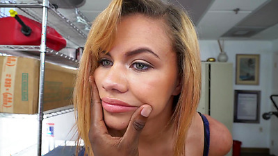 Luxuriously rousing Latinas pussy torn up by massive cock