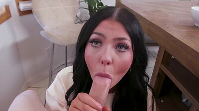 Holly Day calls dibs on her stepbrother Rions cock