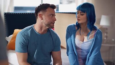 Jewelz Blu invite Seth to join her in on the bed