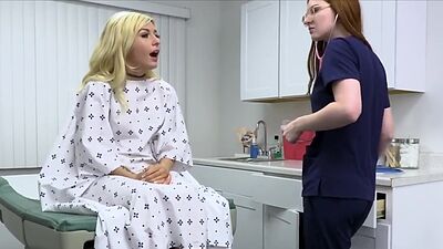 Doctors big dick healing petite patients pussy