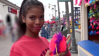 In this BANG original scene Nia Nacci gets her first dose of porn dick