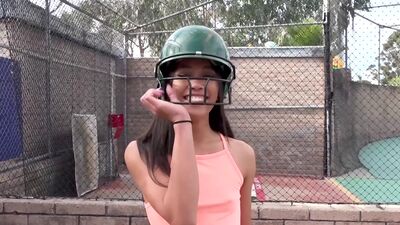 Off the streets hook up leaves Aria Skye with a face full of cum