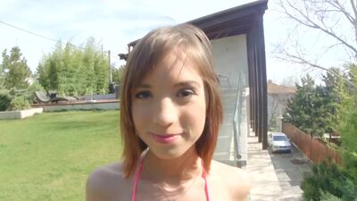 Tina Hot is european teen with a tight body round butt and a tight asshole. Watch this movie of her having some hard anal sex and swallowing a big load